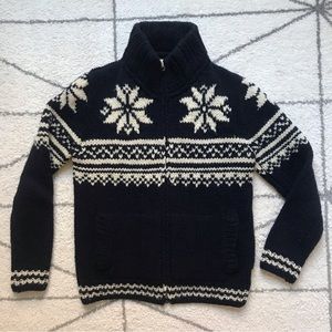 Warm and cozy Scotch & Soda wool zip